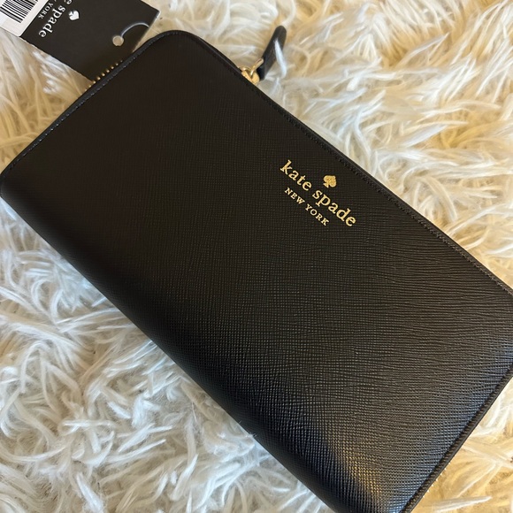 Kate Spade Black Wallet NWT - Picture 2 of 4